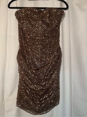 high neck backless midaxi dress in mauve Mac Duggal Women's Open Back High Neck Side Ruched Gown - Purple - Size 8